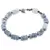 Bratara Opal albastru discuri 6mm si Lapis Lazuli sfere 3mm