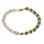 Bratara Peridot si Prasiolit discuri 6mm, Ametist sfere 4mm si Hematit auriu 4mm