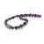 Colier Ametist cuburi fatetate 6-8mm, Labradorit sfere 3mm si Prehnit tub 19-20mm, imagine 2