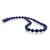 Colier Lapis lazuli sfere fatetate 7mm si discuri fatetate 3mm, imagine 2