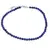 Bratara Lapis Lazuli sfere fatetate, 3mm