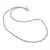Colier Amazonit Rusia sfere fatetate, 3mm
