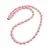 Colier Coral roz sfere 3mm si 6mm