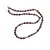 Colier Granat banuti 5-6mm si discuri fatetate 3mm