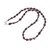 Colier Granat picatura neuniforma 6-9mm si discuri 2mm