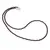 Colier Granat Rhodolit sfere fatetate, 3mm