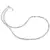 Colier Howlit sfere fatetate, 3mm