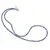 Colier Kianit sfere fatetate, 3mm
