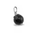 Pandantiv Onix sfera 12mm si element floare