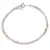 Bratara Citrin rutilat sfere fatetate, 3mm