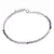 Bratara Fluorit degrade sfere fatetate, 3mm