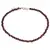 Bratara Granat sfere fatetate, 3mm