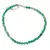 Bratara Onix verde degrade sfere  fatetate, 3mm