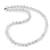 Colier Acvamarin sfere fatetate 8mm