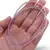 Colier Ametist lavanda sfere fatetate, 3mm, imagine 3