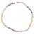 Colier Ametist, Prehnit, Citrin si Cuart roz sfere 8mm cu noduri