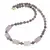 Colier Ametist sfere 8mm, tuburi 14mm si elemente aurii