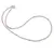 Colier Citrin rutilat sfere fatetate, 3mm