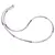 Colier Fluorit degrade sfere fatetate, 3mm