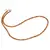 Colier Granat hessonit sfere fatetate 3,5mm