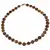 Colier Ochi de tigru banuti 10mm si Ochi de pisica discuri fatetate 4mm