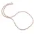 Colier Piatra Lunii maro sfere fatetate, 3mm