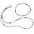 Set bratara si colier Ametist degrade sfere fatetate, 3mm