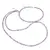 Set bratara si colier Ametist sfere fatetate, 3mm