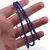 Set bratara si colier Lapis Lazuli sfere fatetate, 3mm, imagine 3