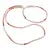 Set bratara si colier Opal degrade sfere fatetate 3,5mm