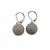 Cercei cu agatatoare Jasp Policrom sfera mata 10mm