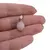 Pandantiv Cuart roz oval fatetat 10mm, imagine 3