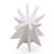 Suport pentru sfera din PLA premium, forma stelata cu opt brate - alb, imagine 3