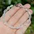 Bratara cristal de stanca oval neregulat 10-12mm
