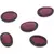 Set 5 cabochoane de Granat ovale 6mm, imagine 2