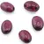 Set 5 cabochoane de Granat ovale 6mm