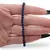 Bratara Ochi de tigru albastru sfere 4mm, imagine 3