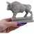 Decoratiune / Statueta pentru zodia Taur, gri - 9,5cm, imagine 3