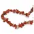 Colier pietre neuniforme Carneol, 6-8mm, imagine 2