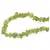 Colier pietre neuniforme Peridot, 6-8mm, imagine 2