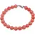Bratara Coral roz sfere fatetate 8mm