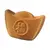 Decoratiune feng shui Pepita aurie pentru prosperitate - 8cm, imagine 6
