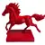 Statueta feng shui Calul de foc cu baza patrata, 15cm, imagine 12