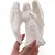 Statueta Inger protectiv gravat, 14,5cm - alb, imagine 3