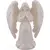 Statueta Inger protectiv gravat, 14,5cm - alb