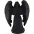 Statueta Inger protectiv gravat, 14,5cm - negru