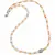 Colier Acvamarin si Carneol sfere 4mm, Opal alb patratele 6mm si Amazonit neregulat