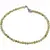Bratara Peridot sfere fatetate 3mm