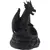 Decoratiune / Suport pentru cristale, Dragon negru - 15cm, imagine 2