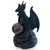 Decoratiune / Suport pentru cristale, Dragon negru - 15cm, imagine 3